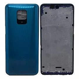 Full Body Housing for Xiaomi Redmi Note 9 Pro - Blue by Sparestream