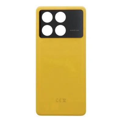 Back Panel Cover for Xiaomi Poco X6 Pro - Yellow by Sparestream