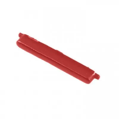 Volume Side Button Outer for Samsung Galaxy A24 4G Red - Plastic Key by Sparestream