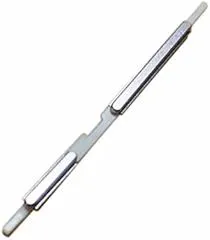 Volume Side Button Outer for Xiaomi Redmi 4 32GB Silver - Plastic Key by Sparestream
