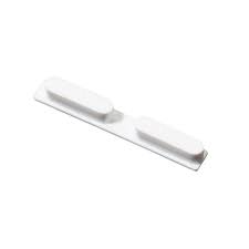Volume Side Button Outer for Lenovo K9 White - Plastic Key by Sparestream