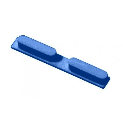 Volume Side Button Outer for Lenovo K9 Blue - Plastic Key by Sparestream
