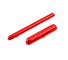 Volume Side Button Outer for Infinix Hot S3 Red - Plastic Key by Sparestream