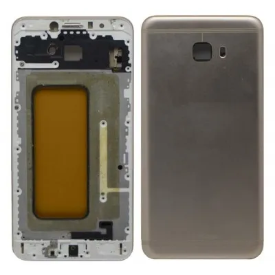 Full Body Housing for Samsung Galaxy C7 Pro - Gold by Sparestream