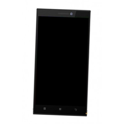 LCD Frame Middle Chassis for Lenovo Vibe Z2 - Black by Sparestream