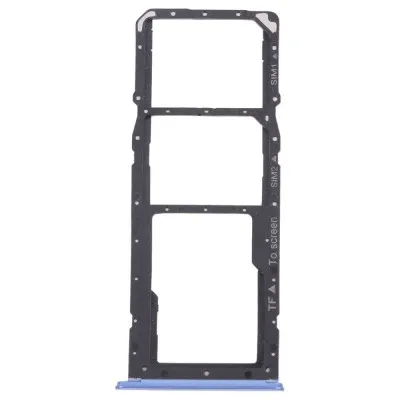 Sim Tray Holder for Realme 7 Black By Sparestream