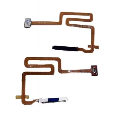 Fingerprint Sensor with Flex Cable for Realme Narzo 50i Black By Sparestream