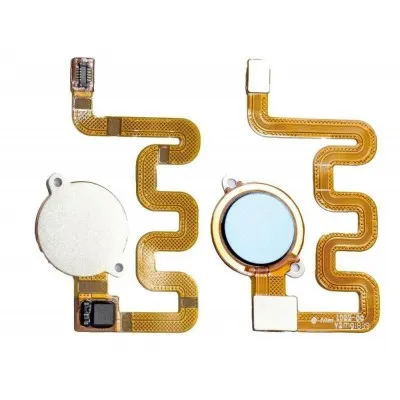 Fingerprint Sensor with Flex Cable for Xiaomi Redmi 6 Pro Blue by Sparestream