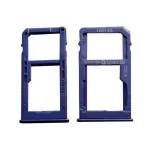 SIM Card Holder Tray for Samsung Galaxy M40 - Blue by Sparestream