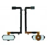 Fingerprint Sensor with Flex Cable for Samsung Galaxy S6 Edge White by Sparestream