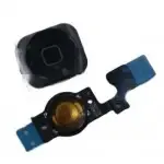 Home Button Complete for Apple iPhone 5c Blue - Outer Plastic with Inner Flex by Sparestream