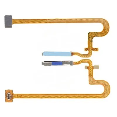 Fingerprint Sensor with Flex Cable for Oppo A58 Blue by Sparestream