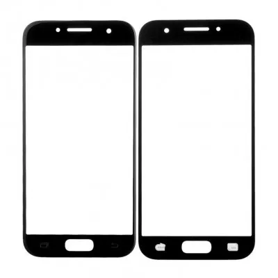 Front Glass for Samsung Galaxy A7 2017 - Black by Sparestream