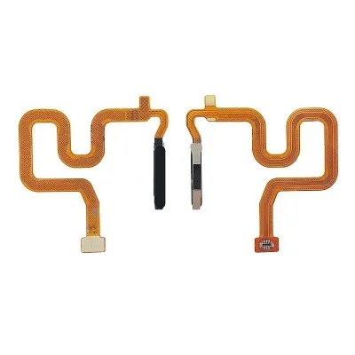 Fingerprint Sensor with Flex Cable for Oppo A72 Black by Sparestream