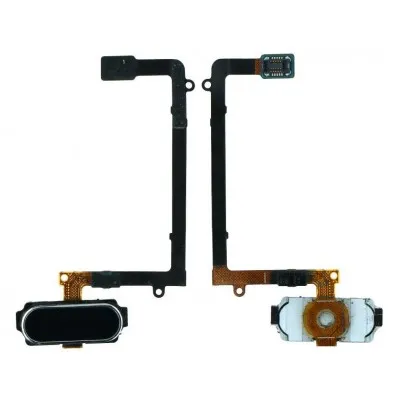 Fingerprint Sensor with Flex Cable for Samsung Galaxy S6 Edge Black By Sparestream