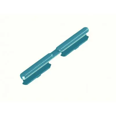 Volume Side Button Outer for Realme X3 Blue - Plastic Key by Sparestream