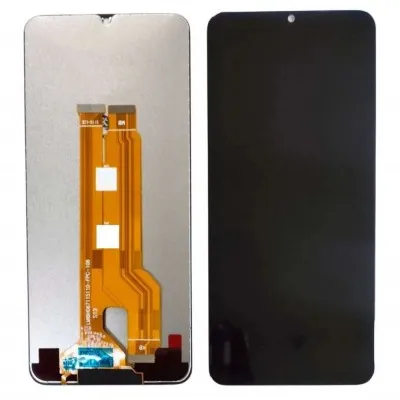 LCD with Touch Screen for Realme Narzo N61 - Black (display glass combo folder) by Sparestream