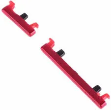 Power Button Outer for Motorola Moto C red - Plastic On Off Switch by Sparestream