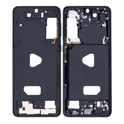 LCD Frame Middle Chassis for Samsung Galaxy S21 Plus - Black by Sparestream